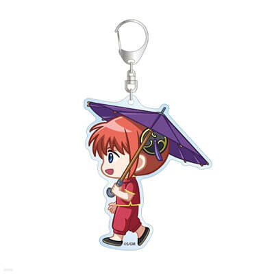 (예약도서) 新劇場版 銀魂 -吉原大炎上- 神樂 ちびとこ BIGアクリルキ-ホルダ-