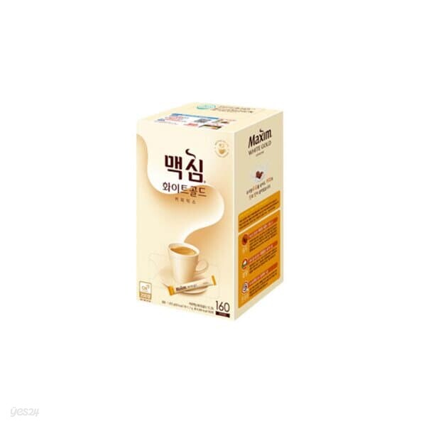 동서식품 맥심 화이트골드 커피믹스 160T+20T 추가증정