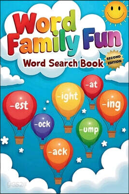Word Family Fun Word Search Book (Second Edition): Explore Bigger Puzzles with Fun Word Family Adventures!