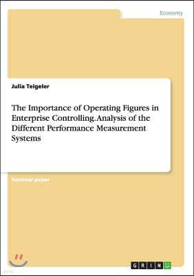 The Importance of Operating Figures in Enterprise Controlling. Analysis of the Different Performance Measurement Systems