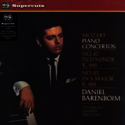Daniel Barenboim — 모차르트: 피아노 협주곡 20번 & 23번 (Mozart: Piano Concertos Nos.20 & 23) - Daniel Barenboim 앨범 커버