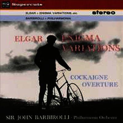 John Barbirolli — 엘가: 수수께끼 변주곡 & 코카인 서곡 (Elgar: Enigma Variations Op.36 & Cockaigne-Overture Op. 40 'In London Town') - John Barbirolli 앨범 커버