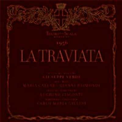 베르디: 오페라 '라 트라비아타' (Verdi: Opera 'La Traviata' - Recorded 1956) (180g)(3LP) - Carlo Maria Giulini