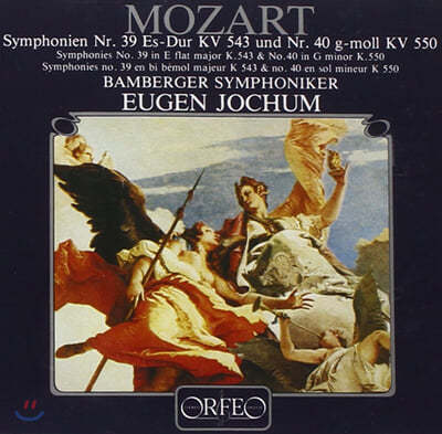 Eugen Jochum Ʈ:  39, 40 (Mozart : Symphony No.39 KV543, No.40 KV550) 