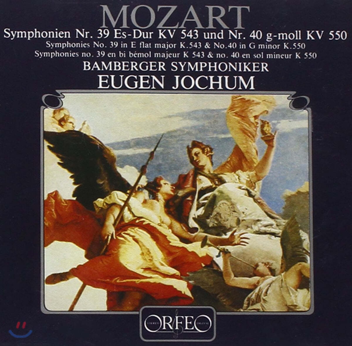 Eugen Jochum 모차르트: 교향곡 39, 40번 (Mozart : Symphony No.39 KV543, No.40 KV550) 