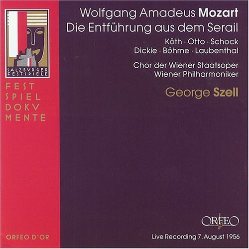George Szell Ʈ: ıκ  (Mozart: Die Entfuhrung aus dem Serail, K384)  