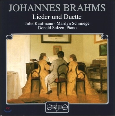 Julie Kaufmann / Marilyn Schmiege 브람스: 가곡과 듀엣 (Brahms: Lieder and Duet)