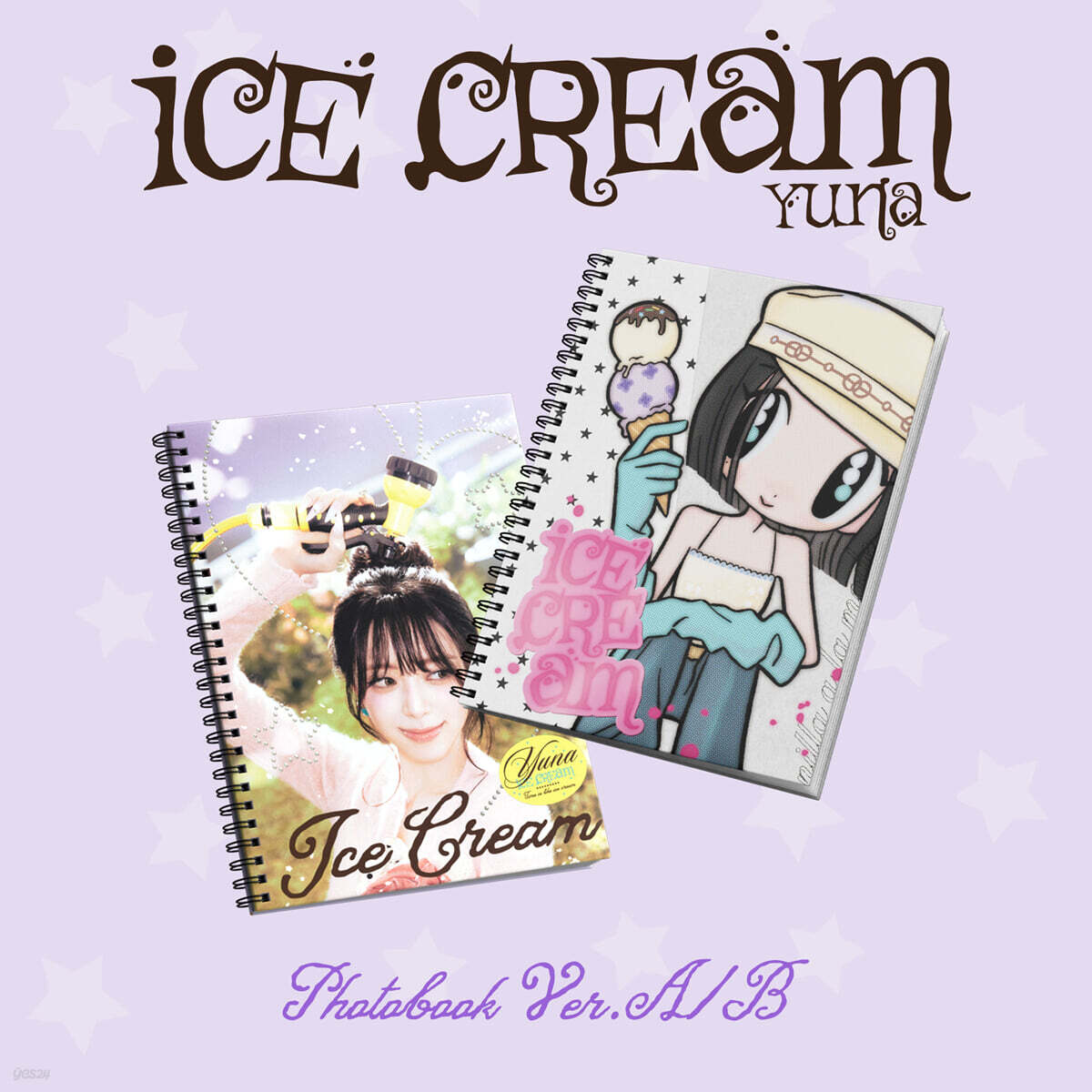 유나 (ITZY) - Ice Cream [Photobook Ver.][2종SET]