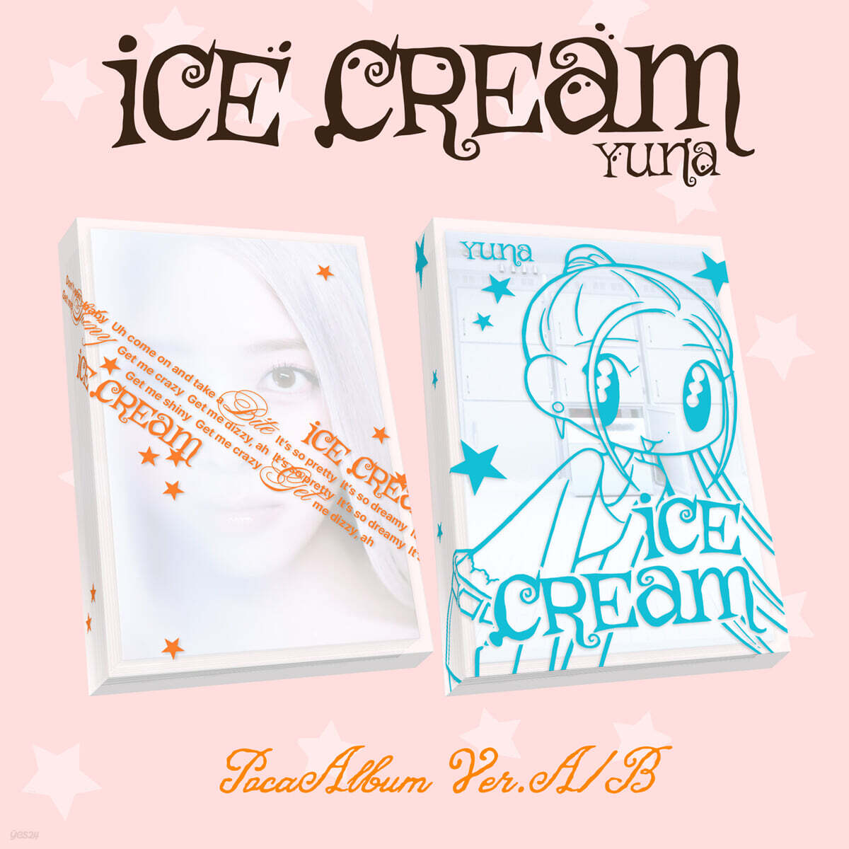 유나  (ITZY) - Ice Cream [POCAALBUM][2종 중 1종 랜덤발송]
