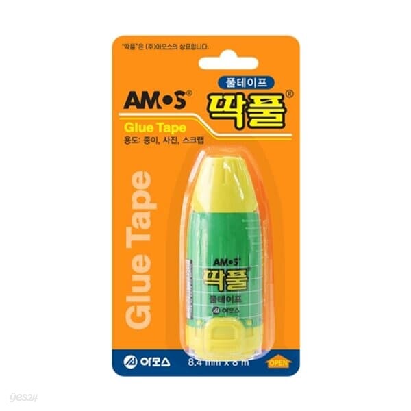 아모스 딱풀 풀테이프 8.4mmm x 8m