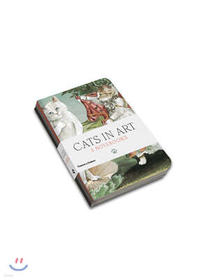 Cats in Art: Set of 3 A6 Notebooks
