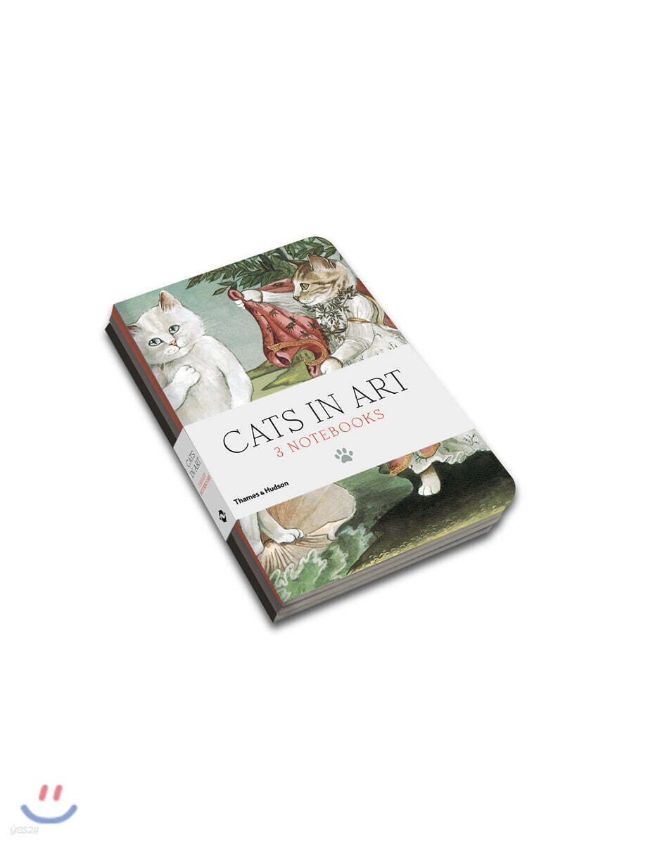 Cats in Art: Set of 3 A6 Notebooks