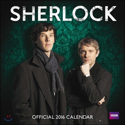 Official Sherlock 2016 Square Calendar