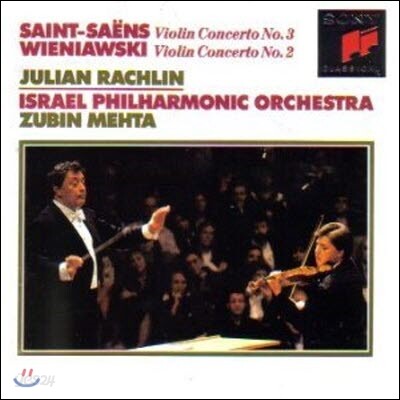 [중고] Julian Rachlin, Zubin Mehta / Saint-Saens, Wieniawski : Violin Concertos (수입/sk48373)