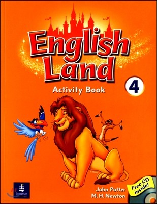 English Land 4 : Activity Book with Audio CD