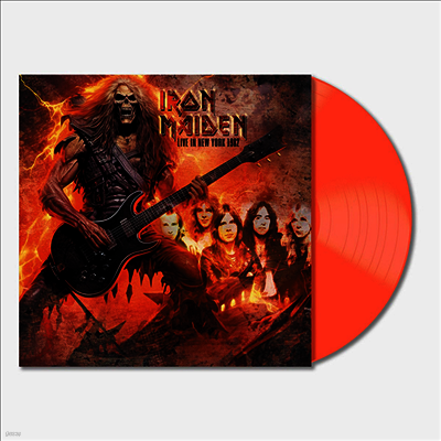 Iron Maiden — Live In New York 1982 앨범 커버