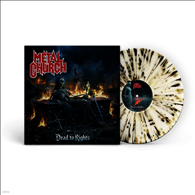 Metal Church — Dead To Rights 앨범 커버