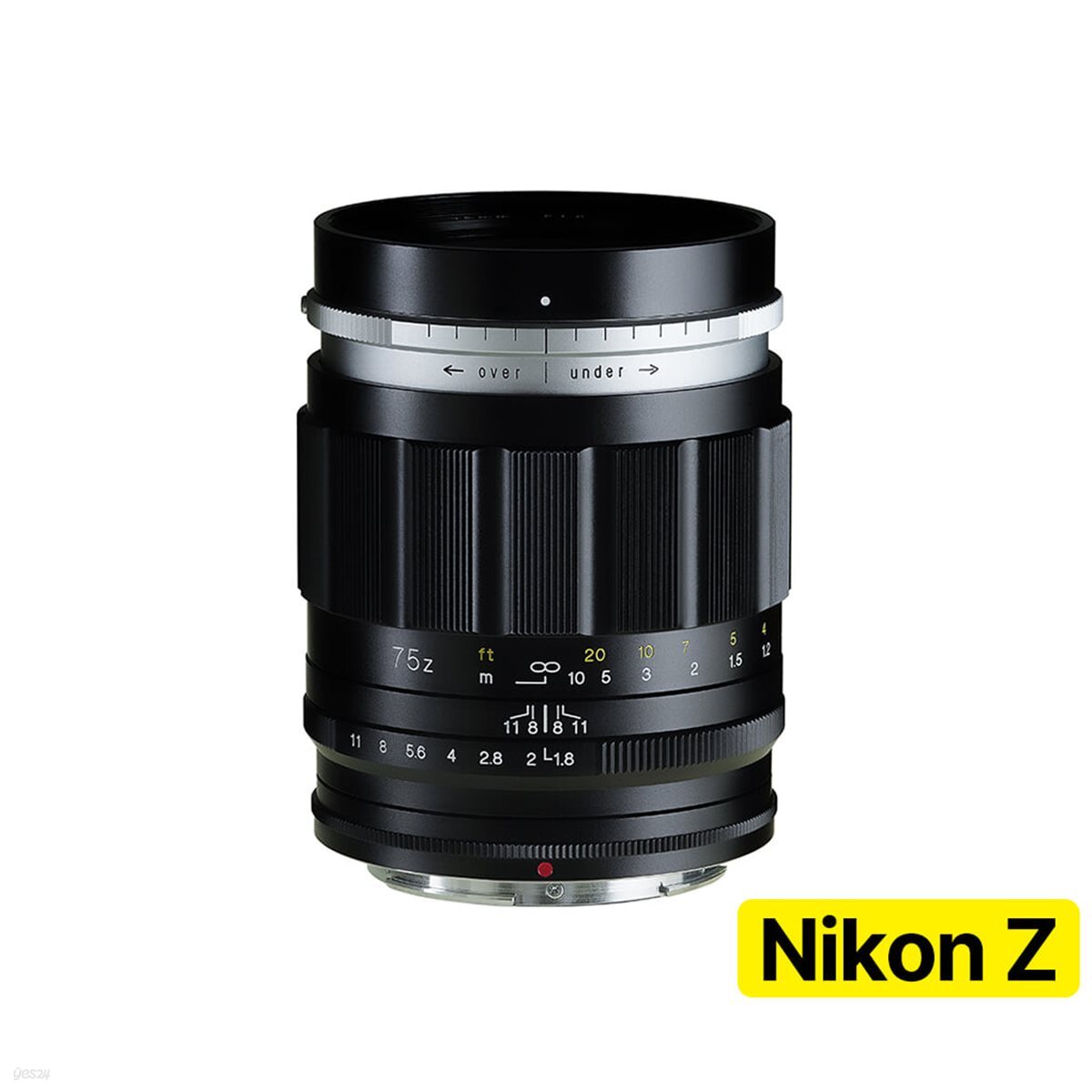 [정품등록시 5만 포인트 3년 보증] 보이그랜더 PORTRAIT HELIAR 75mm F1.8 니콘 Z 마운트