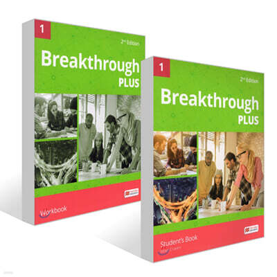 Breakthrough Plus 1, 2/E : Student's Book + Workbook 세트