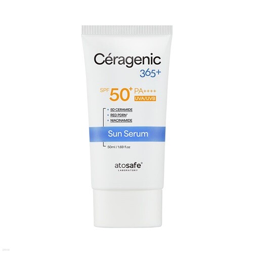 세라제닉 365+ 피부장벽 붉은기진정 PDRN 선세럼 SPF50+ PA++++ 50ml