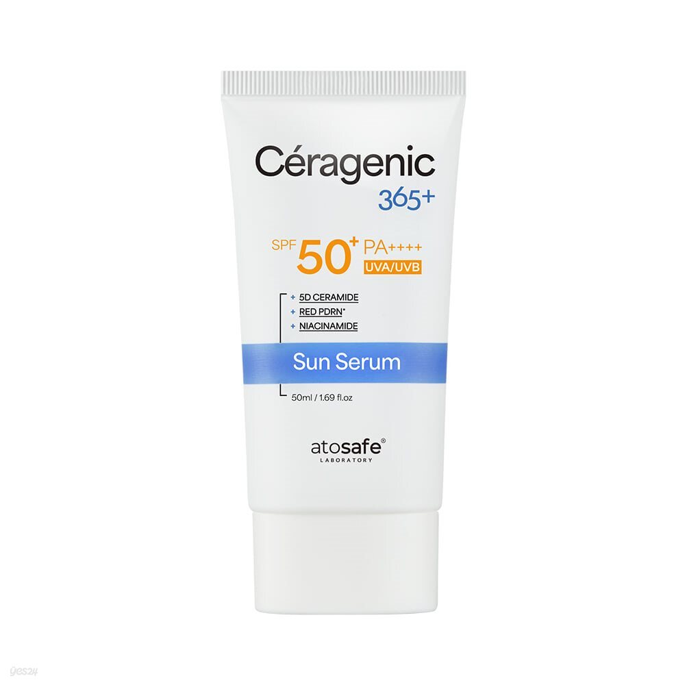 세라제닉 365+ 피부장벽 붉은기진정 PDRN 선세럼 SPF50+ PA++++ 50ml