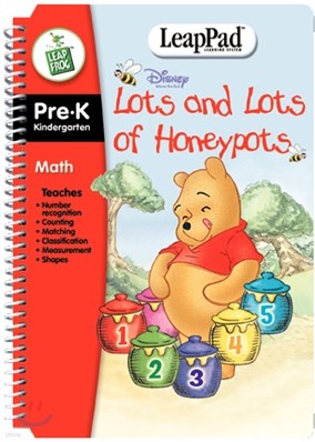 [LeapPad Book: Grade PreK~K] Math: Pooh, Lots and Lots of Honey Pots (Disney Classic)