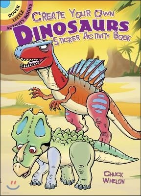 Create Your Own Dinosaurs Sticker Activity Book