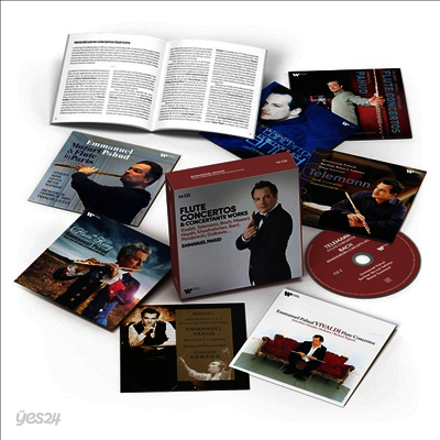 엠마누엘 파후드 - 플루트 협주곡집 (Emmanuel Pahud - Flute Concertos & Concertante Works) (14CD Boxset) - Emmanuel Pahud