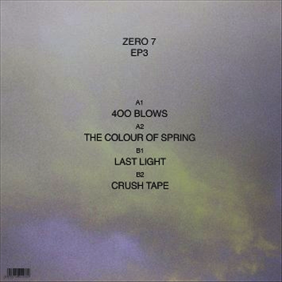 Zero 7 — EP3 (EP) 앨범 커버