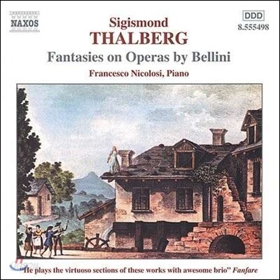 Francesco Nicolosi 탈베르크: 벨리니 오페라에 의한 환상곡 (Sigismond Thalberg: Fantasies on Operas by Bellini)