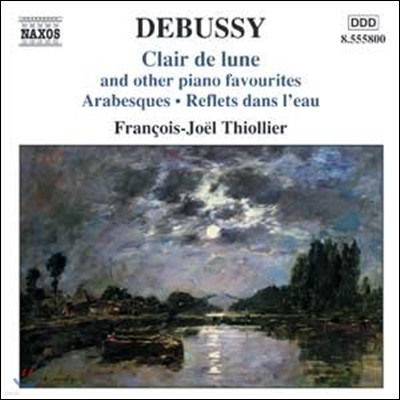 Francois-Joel Thiollier 드뷔시: 달빛, 아라베스크, 물에 비친 그림자 (Debussy: Clair de Lune, Arabesques, Reflets dans l'Eau)
