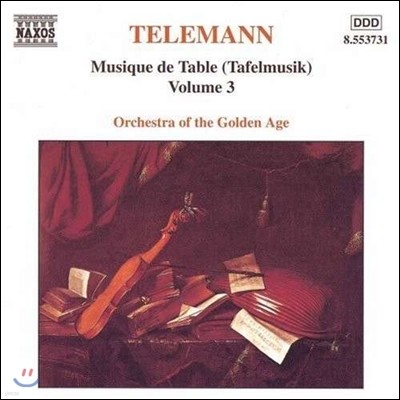 Orchestra of the Golden Age 텔레만: 타펠무지크 3집 (Telemann: Musique de Table [Tafelmusik] Part III)