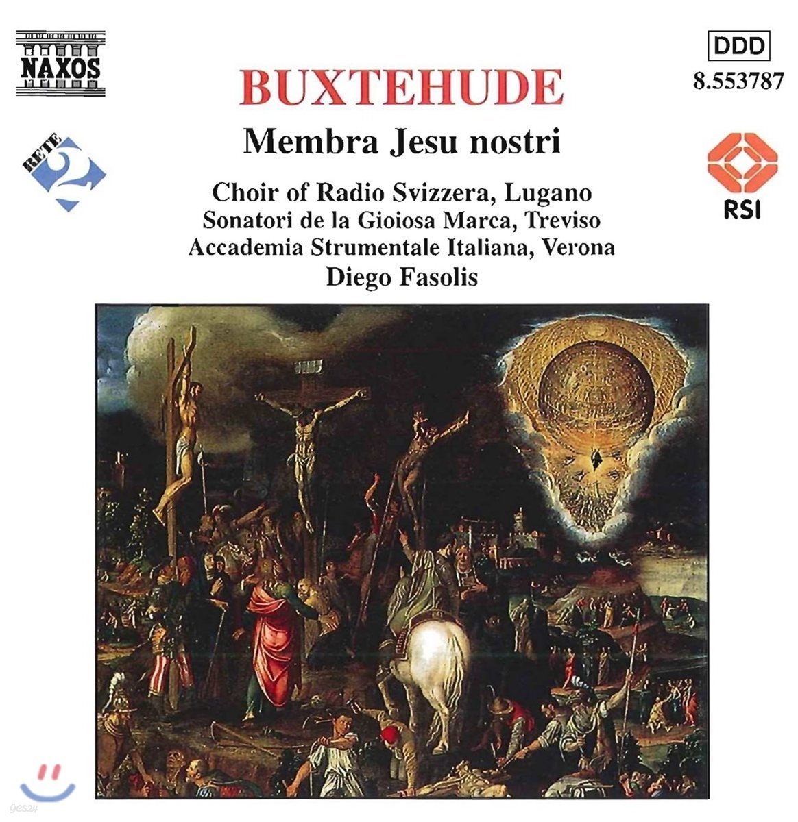 Diego Fasolis 북스테후데: 우리 주 예수의 육신 (Buxtehude: Membra Jesu Nostri)