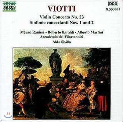 Aldo Sisillo Ƽ: ̿ø ְ 23, Ͼ üź 1, 2 (Viotti: Violin Concerto, Sinfonia Concertante)