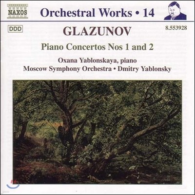 Dmitry Yablonsky 글라주노프: 피아노 협주곡 1번, 2번 (Glazunov: Piano Concertos No.1, No.2)