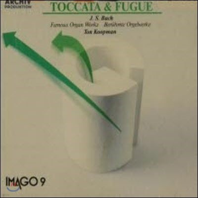 [중고] Ton Koopman / Bach : Toccata & Fugue (수입/4232002)