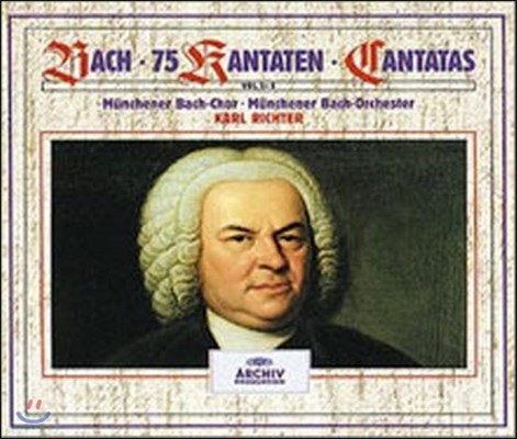 [߰] Karl Richter / Bach: 75 Cantatas (26CD BOX SET//4393682)