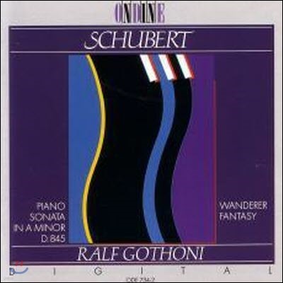 Ralf Gothoni / Schubert: Piano Sonata in A Minor, Fantasy in C Major "Wanderer" (̰/scc007pod)