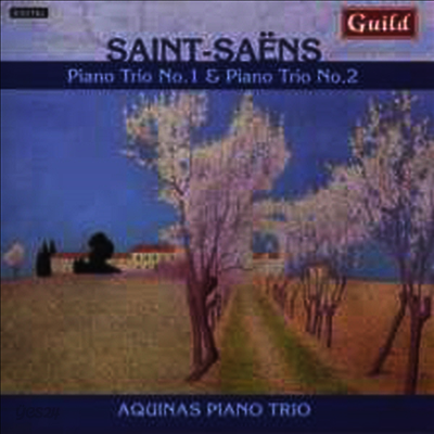 생상스: 피아노 삼중주 1번 & 2번 (Saint-Saens: Piano Trios Nos.1 & 2)(CD) - Aquinas Piano Trio