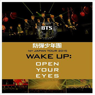 방탄소년단 (BTS) - 防彈少年團 1st Japan Tour 2015 'Wake Up : Open Your Eyes' (Blu-ray)(Blu-ray)(2015)