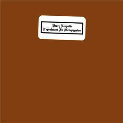 Perry Leopold — Experiment in Metaphysics 앨범 커버