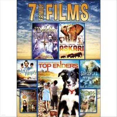 7-Film Family Pack: Merlin The Return / The Sorcerer's Apprentice / Teen Sorcery / Askari / Top Enders / Peter and Pompey / The Gift(지역코드1)(한글무자막)(DVD)