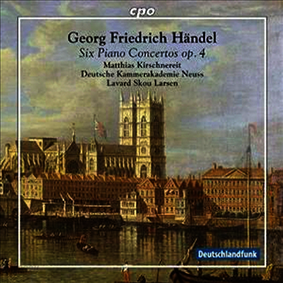 헨델: 피아노 협주곡 1번 - 6번 (Handel: Piano Concertos Nos.1 - 6 Op.4) (180g)(2LP) - Matthias Kirschnereit