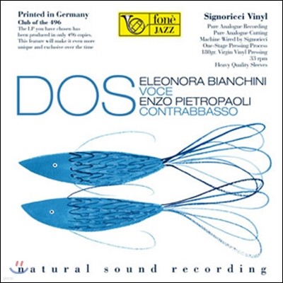 Eleonora Bianchini, Enzo Pietropaoli — Dos (Limited Edition) 앨범 커버
