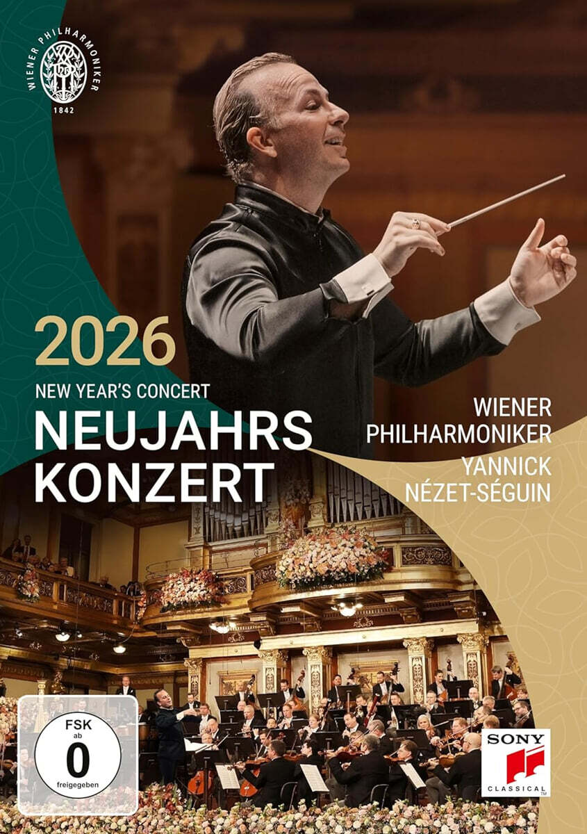 Yannick Nezet-Seguin 2026 빈 신년음악회 - 야닉 네제 세겐, 빈필 (New Year's Concert 2026)