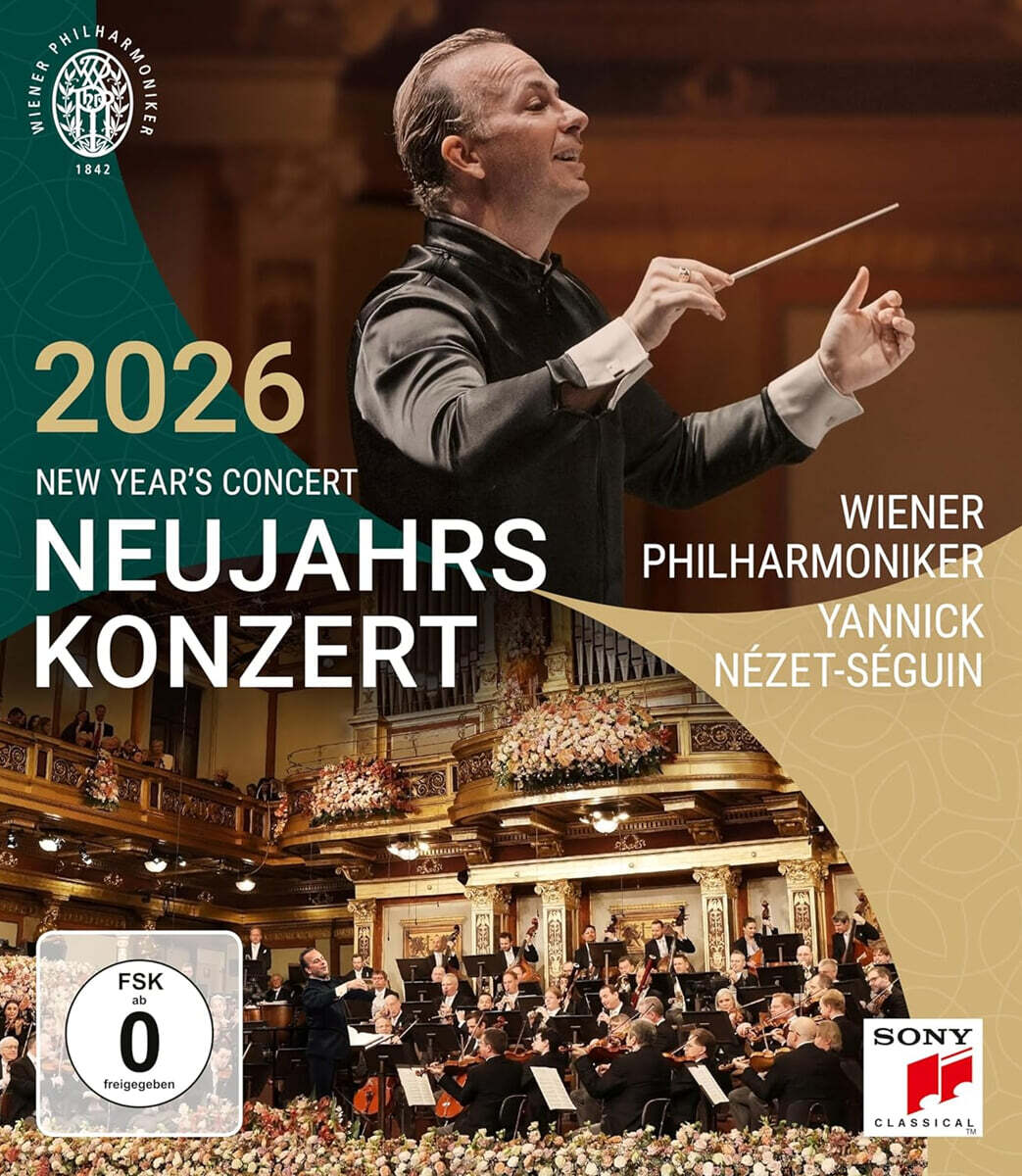 Yannick Nezet-Seguin 2026 빈 신년음악회 - 야닉 네제 세겐, 빈필 (New Year's Concert 2026)