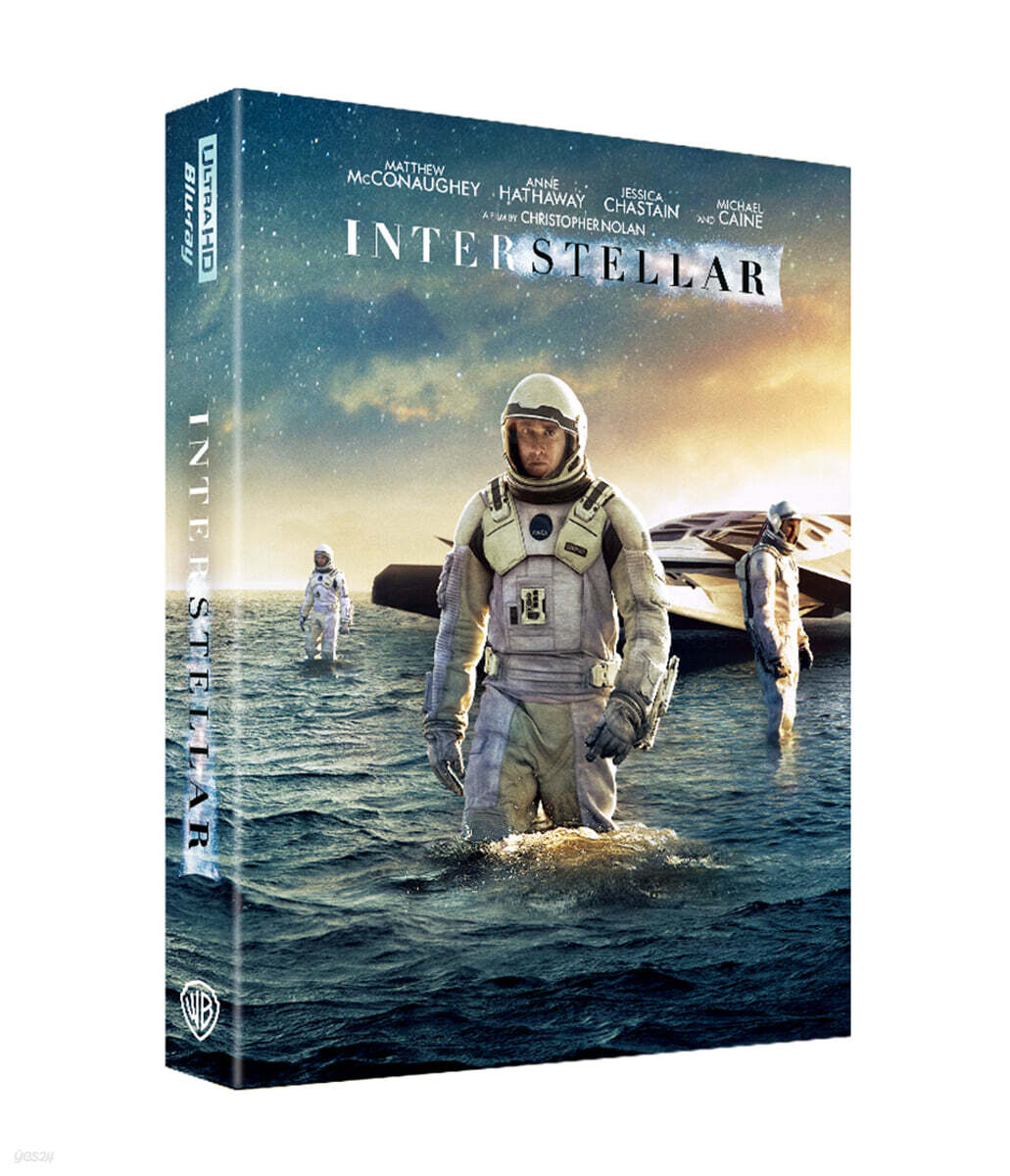 인터스텔라 (3Disc, 4K UHD+ BD + Bouns BD 렌티큘러 풀슬립 B 스틸북 한정판) : 블루레이