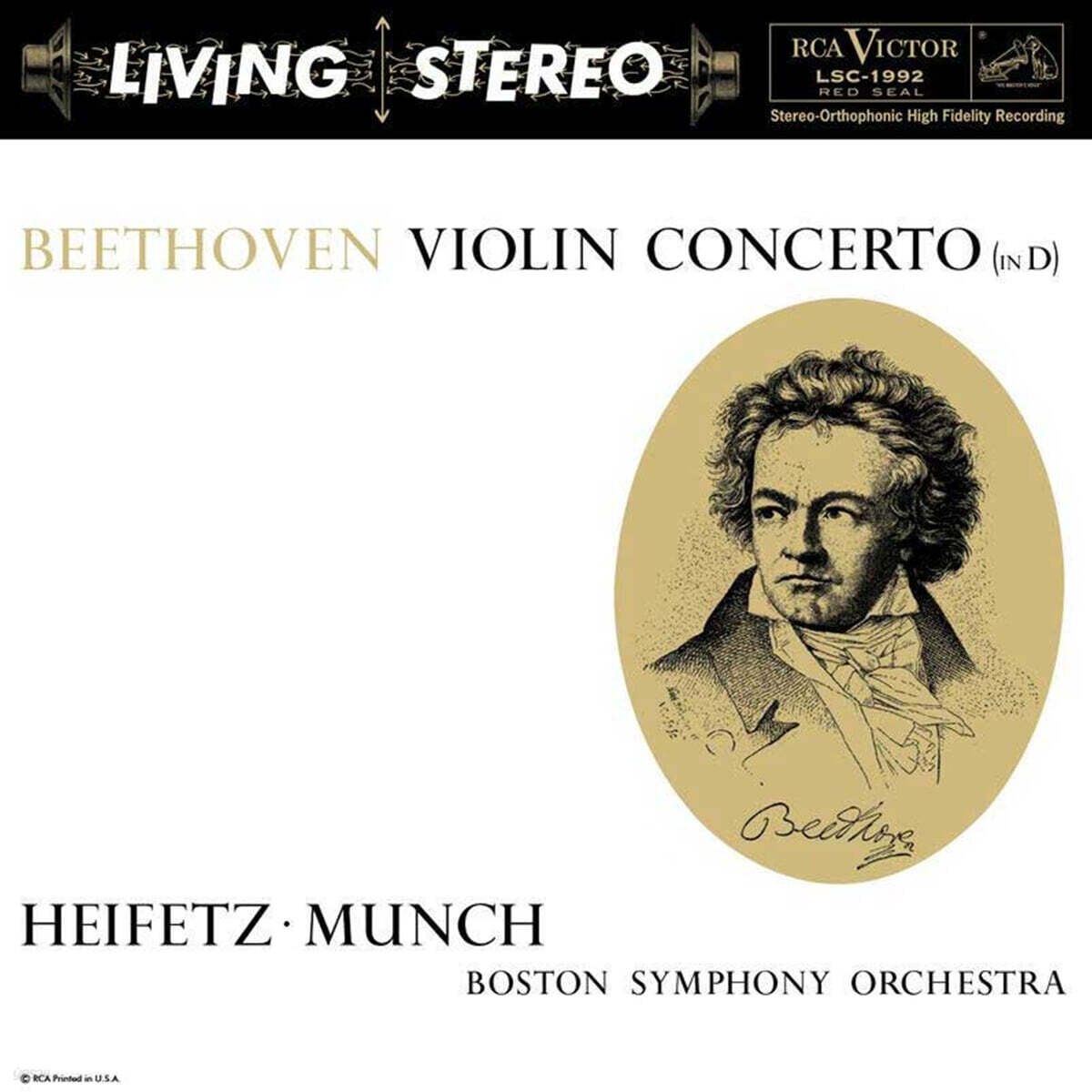 Jascha Heifetz 베토벤: 바이올린 협주곡 (Beethoven: Violin Concerto) [2LP]