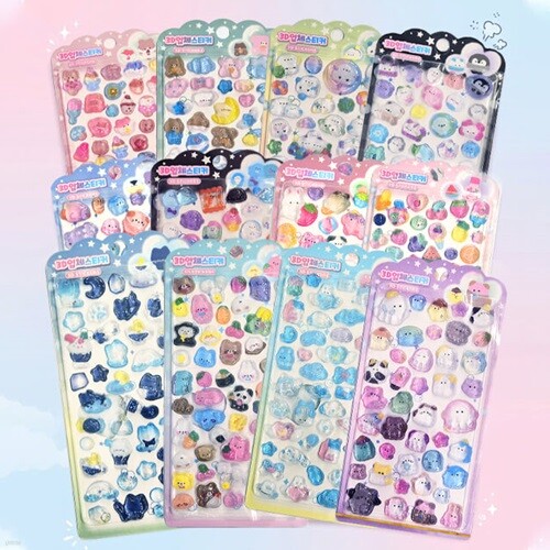 리배낭 3D 입체스티커