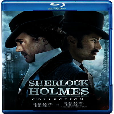 Sherlock Holmes (셜록 홈즈) (2009) / Sherlock Holmes: A Game of Shadows (셜록홈즈: 그림자 게임) (2011)(한글무자막)(Blu-ray)